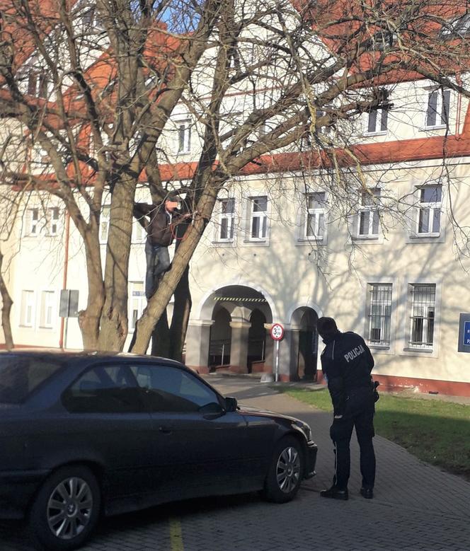 Wyszedł ze szpitala i chciał się zabić. Iławska policja uratowała 25-latka