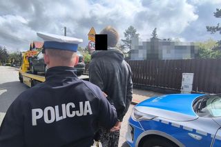 Jechał wrakiem pod wpływem zielonej substancji. Policjanci oniemieli 