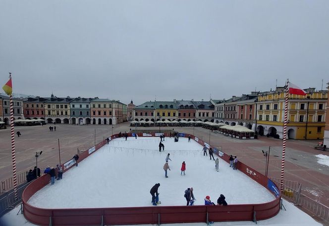 Zamojskie lodowisko  w sezonie  2024- 2025