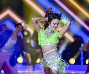 Blanka w przeźroczystej kreacji na pokazie. Wszystko było widać!