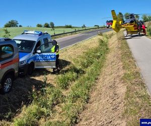 Czołowe zderzenie na szesnastce. 7 osób poszkodowanych, w tym dziecko!
