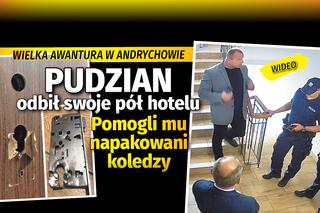 Pudzian odbił pół hotelu NOWE FILMY z akcji 