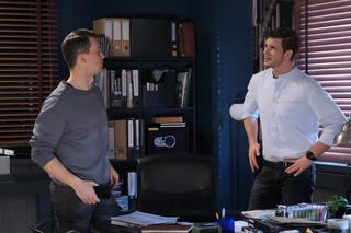 	M jak miłość odc. 1807. Marcin (Mikołaj Roznerski), Jakub Karski (Krzysztof Kwiatkowski)