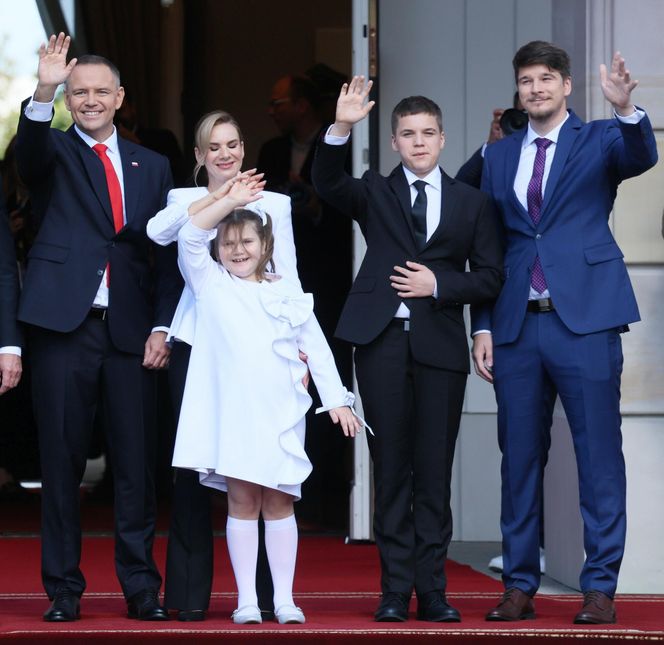 Dzień inauguracji należał do Kasi Nawrockiej. Fotoreporterzy ją uwielbiają 