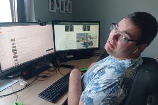 Są trudności ale jest i chęć do pracy oraz sprzęt, brakuje szybkiego internetu