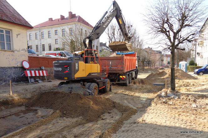 Remonty ulic w Łomży idą zgodnie z harmonogramem [GALERIA]