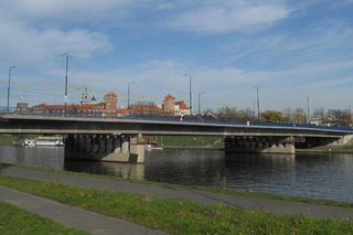 Utrudnienia w Krakowie. Rozpoczął się remont mostu Grunwaldzkiego