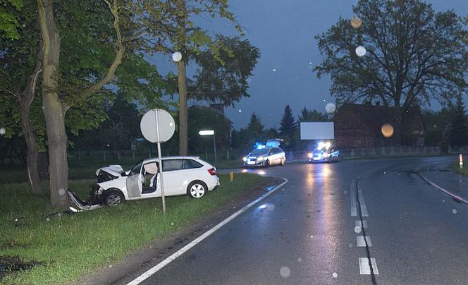 Pijak roztrzaskał się w Malborku