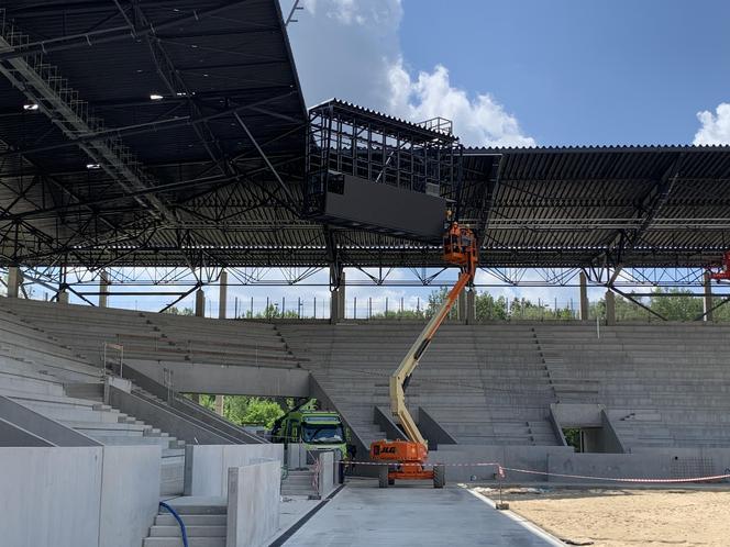 Nowy stadion GKS w Katowicach. Budowa