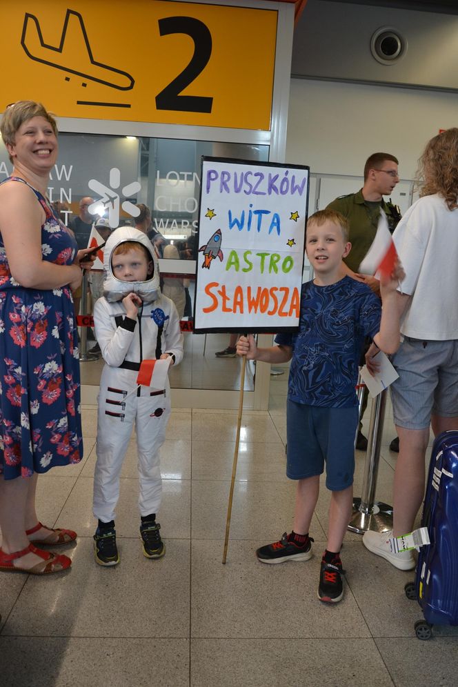 Sławosz Uznański-Wiśniewski wrócił do Polski