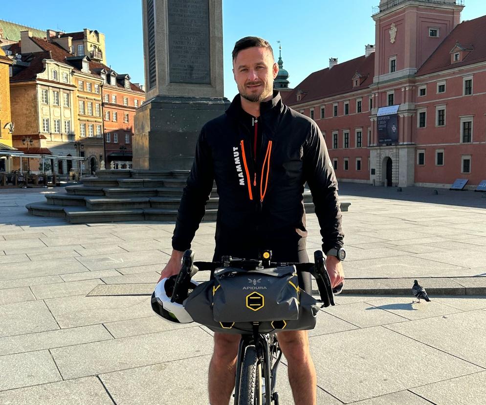 Jarosław pasha Jarząbkowski jedzie rowerem na Paris Major 2023! Przed nim ponad 1700 km!