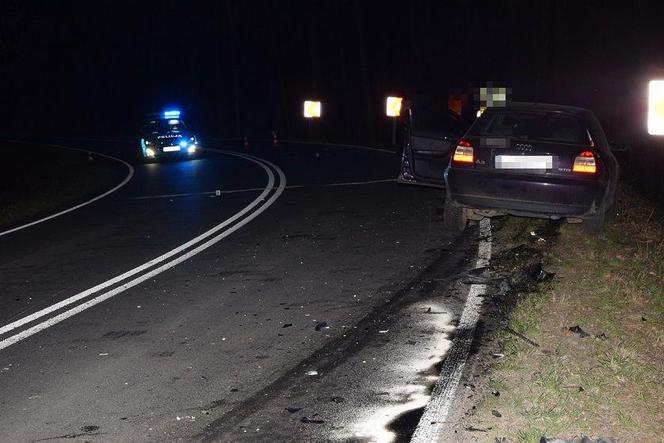 Lubelskie: 18-latek stracił panowanie nad motocyklem. Pojazd uderzył w nadjeżdżające auto 