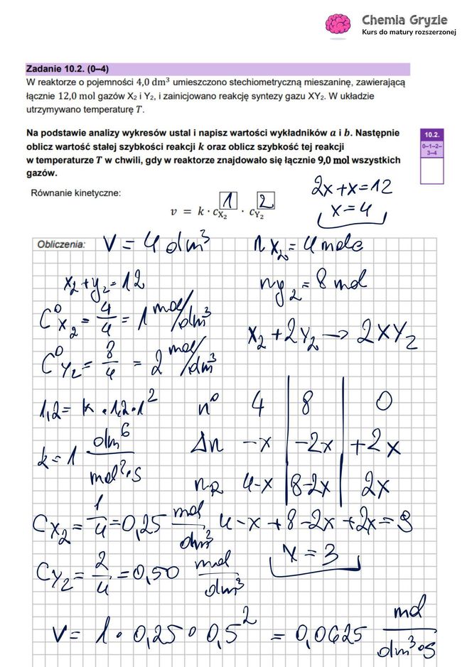 Matura 2025 chemia rozszerzona - odpowiedzi do wszystkich zadań z arkusza CKE 16.05.2025 - Formuła 2023