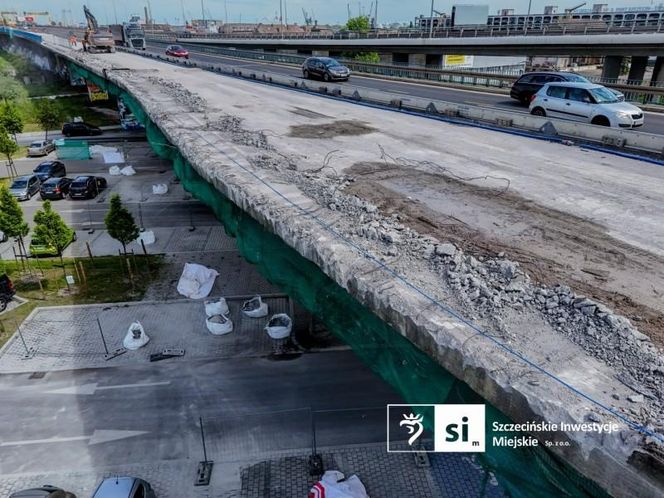 Remont Trasy Zamkowej w Szczecinie