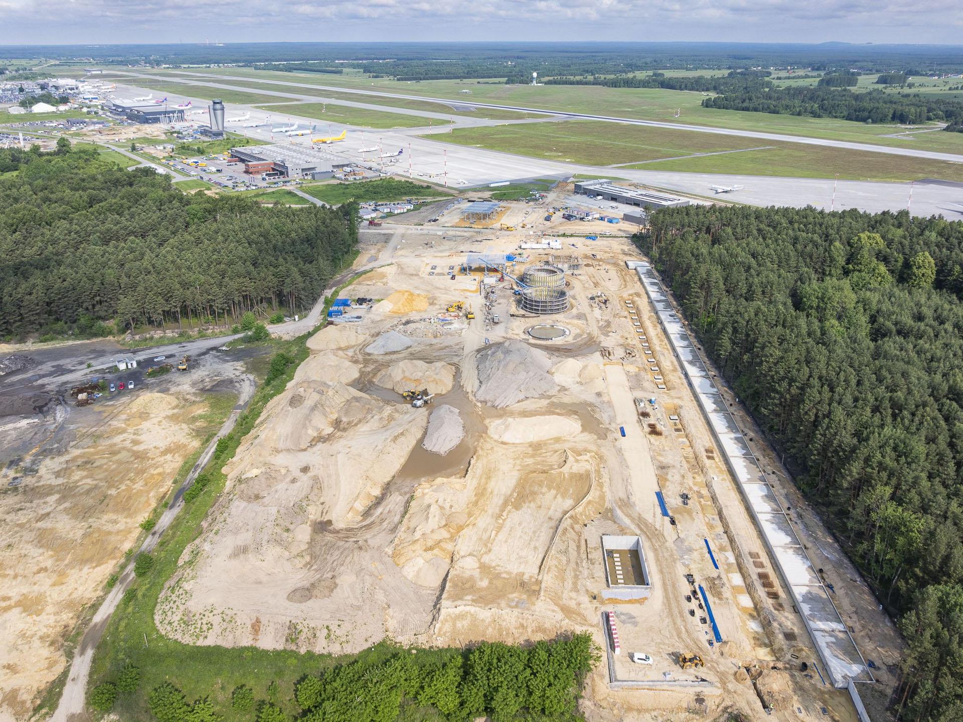 Inwestycje na Katowice Airport 2025