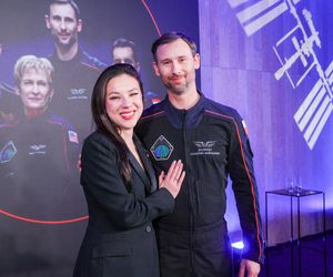 Aleksandra Uznańska-Wiśniewska i Sławosz Uznański-Wiśniewski 