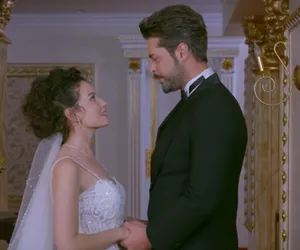 Zranione ptaki odcinek 202 ostatni. Ślub Leventa i Meryem i tragiczny upadek Asli w finale tureckiego serialu - ZDJĘCIA