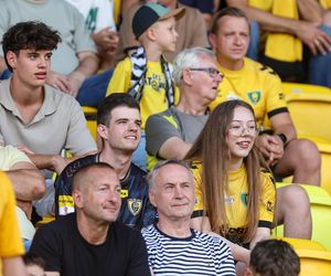Kibice na meczu GKS Katowice - Arka Gdynia
