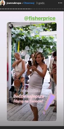 Joanna Krupa - baby shower