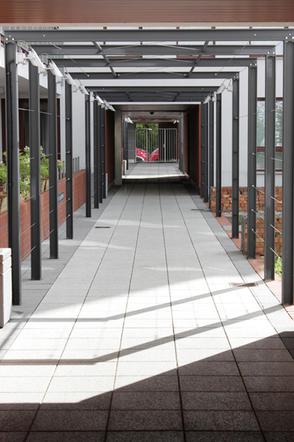 Projekt zieleni i małej architektury dla budynku Wiatraczna Residence