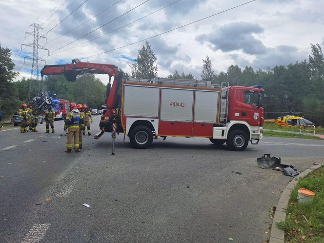 Wypadek w Dąbrowie Górniczej