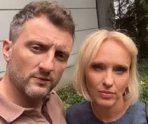 M jak miłość na planie. Bartek (Arkadiusz Smoleński), Dorota (Iwona Rejzner)