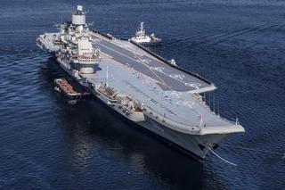 Najpotężniejszy okręt rosyjskiej floty wojennej? Ostatnio znacznie dłużej jest w doku remontowym niż na morzu