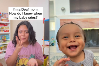 Jest głuchą mamą głuchych dzieci Jak rozpoznaje, że jej dziecko płacze?