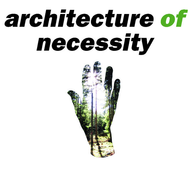 Architecture of nesessity. Logo