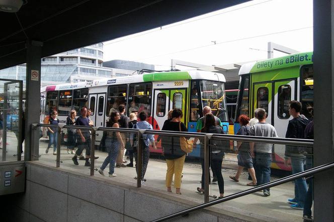 Kontrolerzy sprawdzają tramwaje i autobusy w róznych częściach Wrocławia