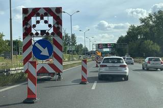 Trasa 86 z Sosnowca do Katowic zakorkowana przez remont