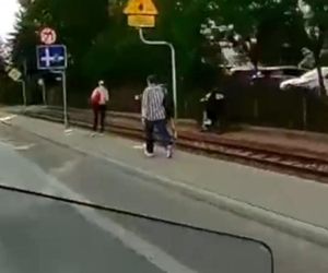 Szaleńcza ucieczka ulicami Piaseczna