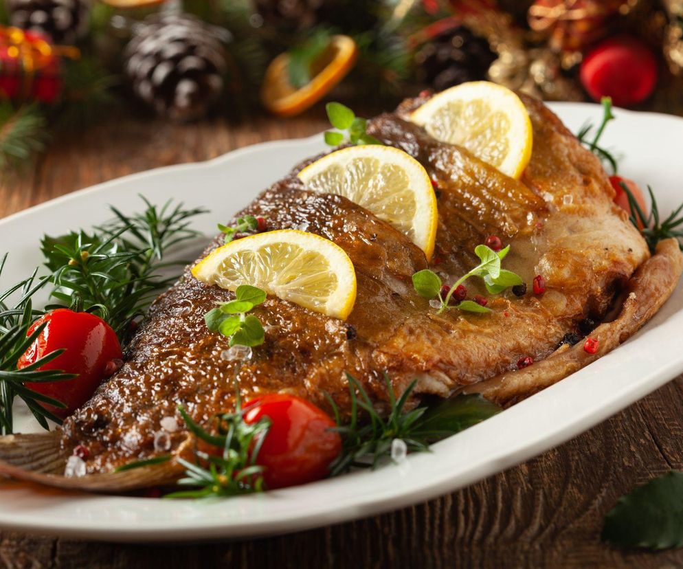 karp z piekarnika w cytrusach