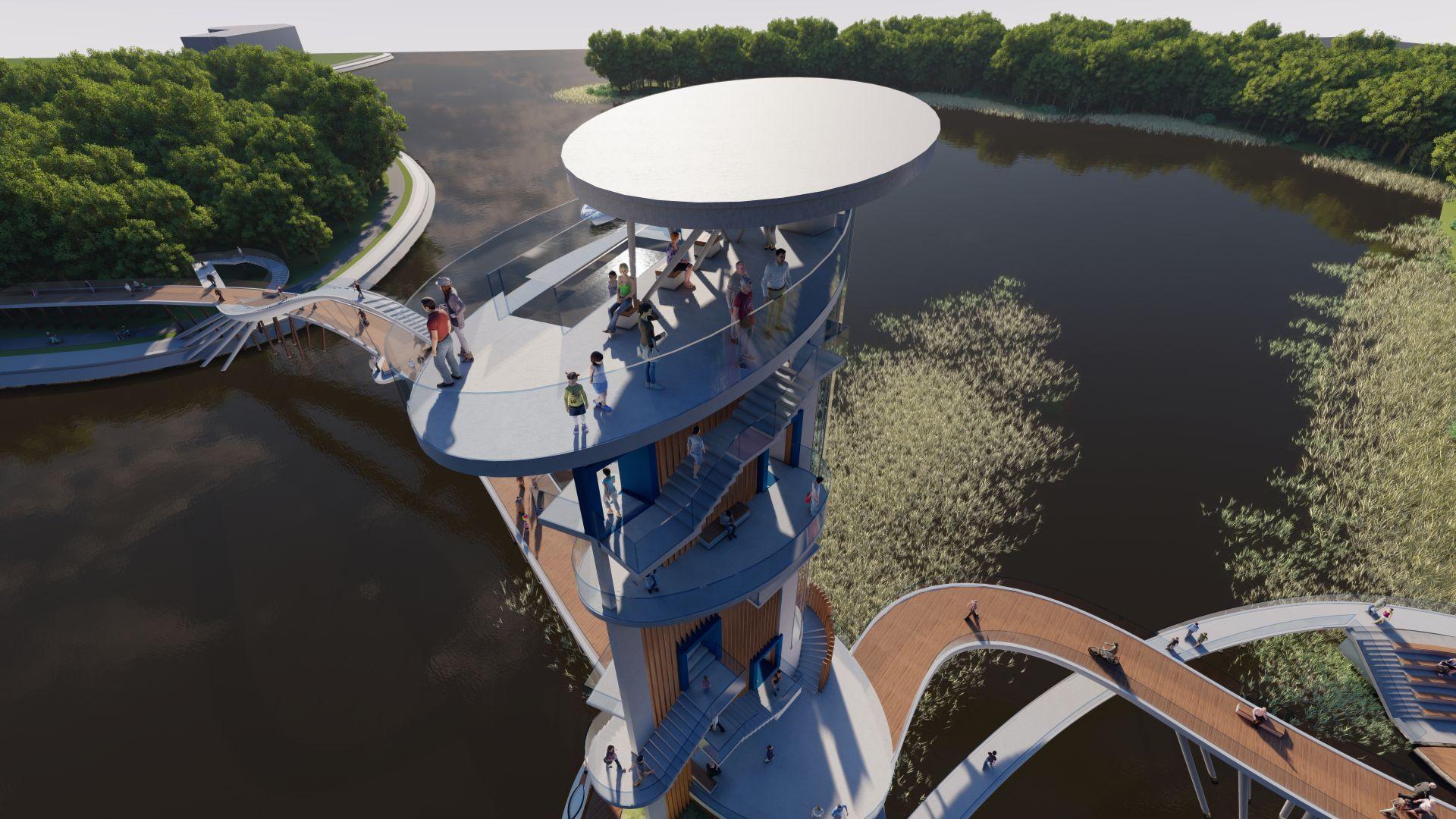 Konkurs na projekt kładki i wieży widokowej w Augustowie: wyniki