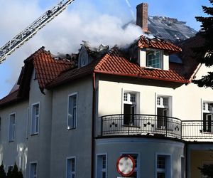 Koszalin. Pożar przedszkola i klubu nocnego