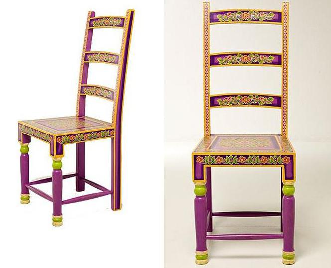 Krzesło w bollywoodzkim stylu 