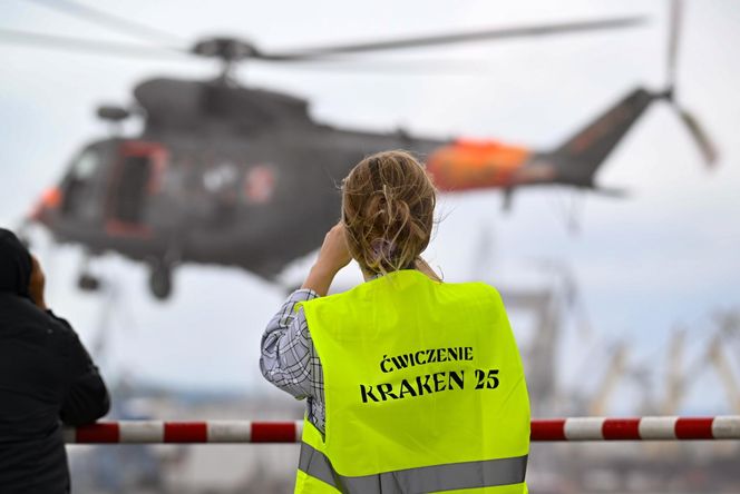 Kraken 2025: akcja ratunkowa jak z filmu katastroficznego w Porcie Gdynia