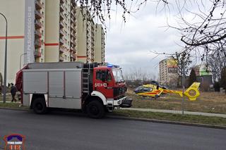 Akcja strażaków w Tychach. Mężczyzny nie udało się uratować