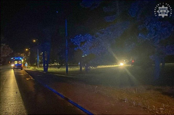 Tragiczny wypadek w Jedlinie. 35-letni kierowca nie żyje. Czarny weekend w Śląskiem