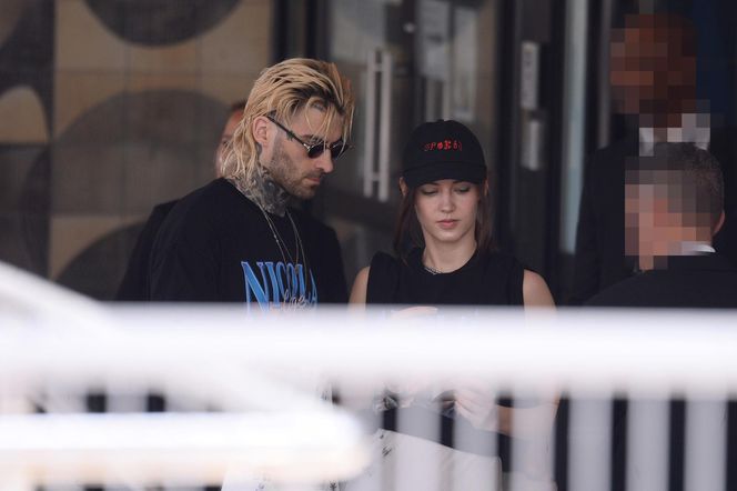 Martyna Byczkowska i Quebonafide w Cannes