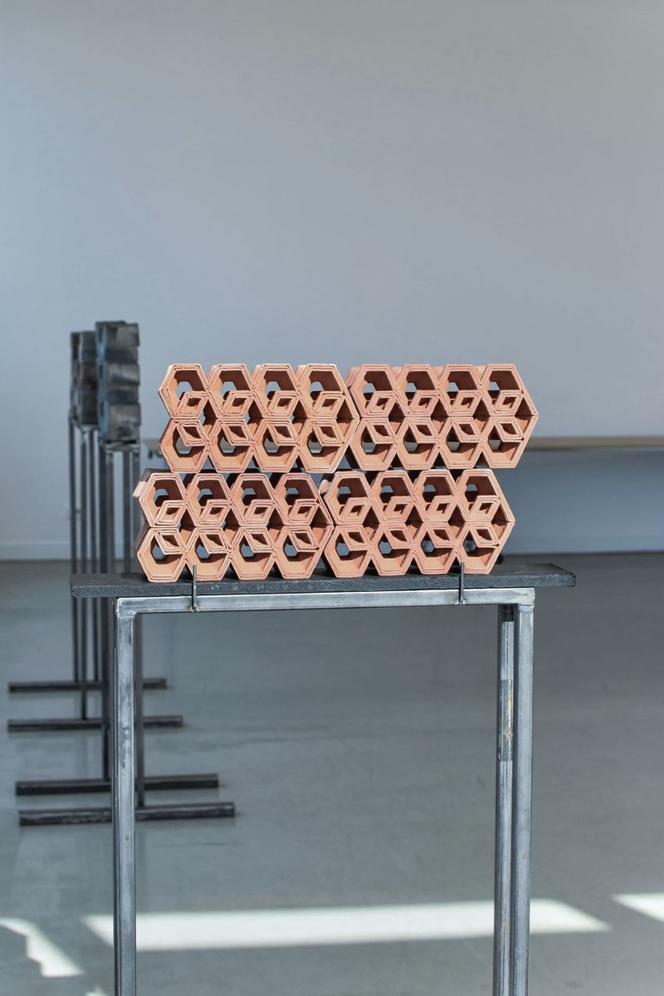 Fania Kolaiti, Hose Pillar - ceramiczną cegłę drukowaną w 3D 