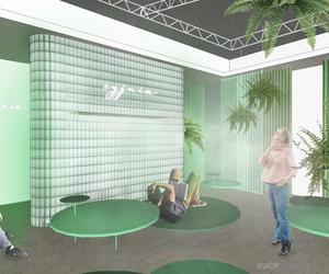 Żyjnia – miejskie sanatorium w galerii Dizajn BWA Wrocław projektu Buck.Studio
