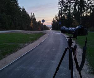 Tatry widziane z drogi Zagnańsk - Kielce