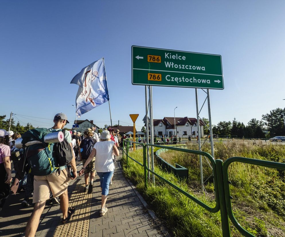 Pielgrzymi z archidiecezji lubelskiej w drodze na Jasną Górę