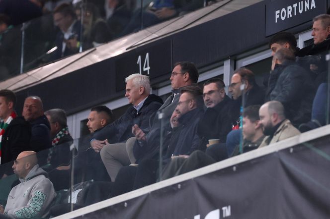 Jan Urban i Jacek Magiera przyłapani na Legii