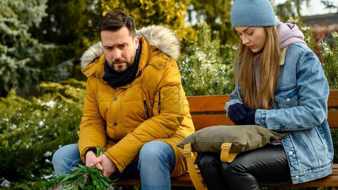 Barwy szczęścia, odc. 2478: Damian (Michał Lesień), Renata (Ania Mrozowska)