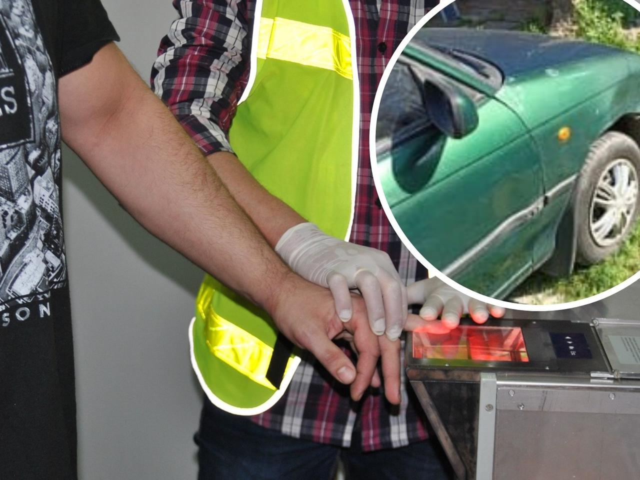 Tak się uparł, że... przepchnął ukradzionego opla aż pod swój dom