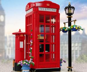 Czerwona londyńska budka telefoniczna (Red London Telephone Box - 21347)