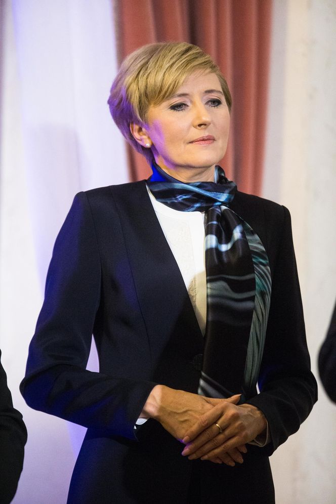 Jesienne stylizacje pierwszych dam