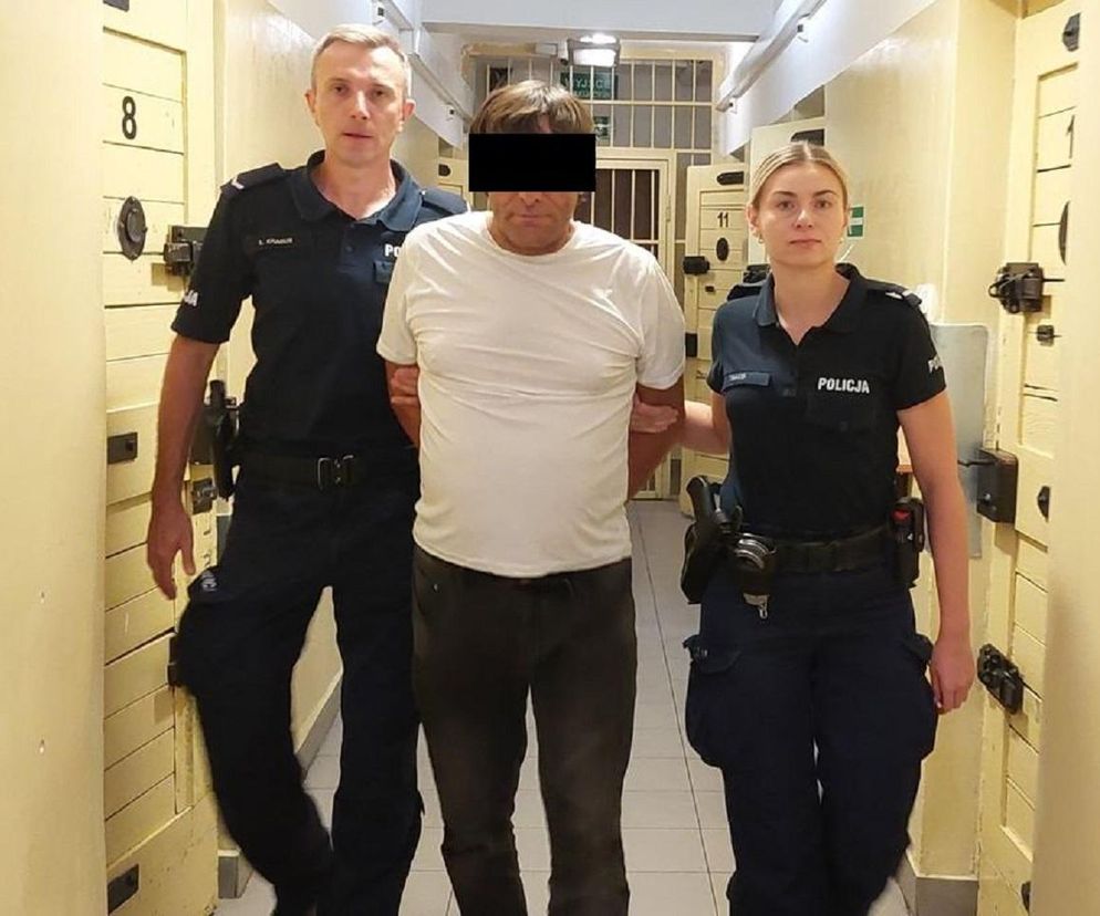 Zięć z nożem napadł na teściową! Groził śmiercią i ukradł jej rentę